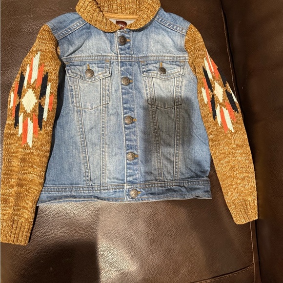 The Unbranded Brand Other - Tea Collection Blue Denim Jacket